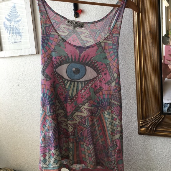Wildfox Third Eye Shark Tank Sz S - Picture 4 of 10